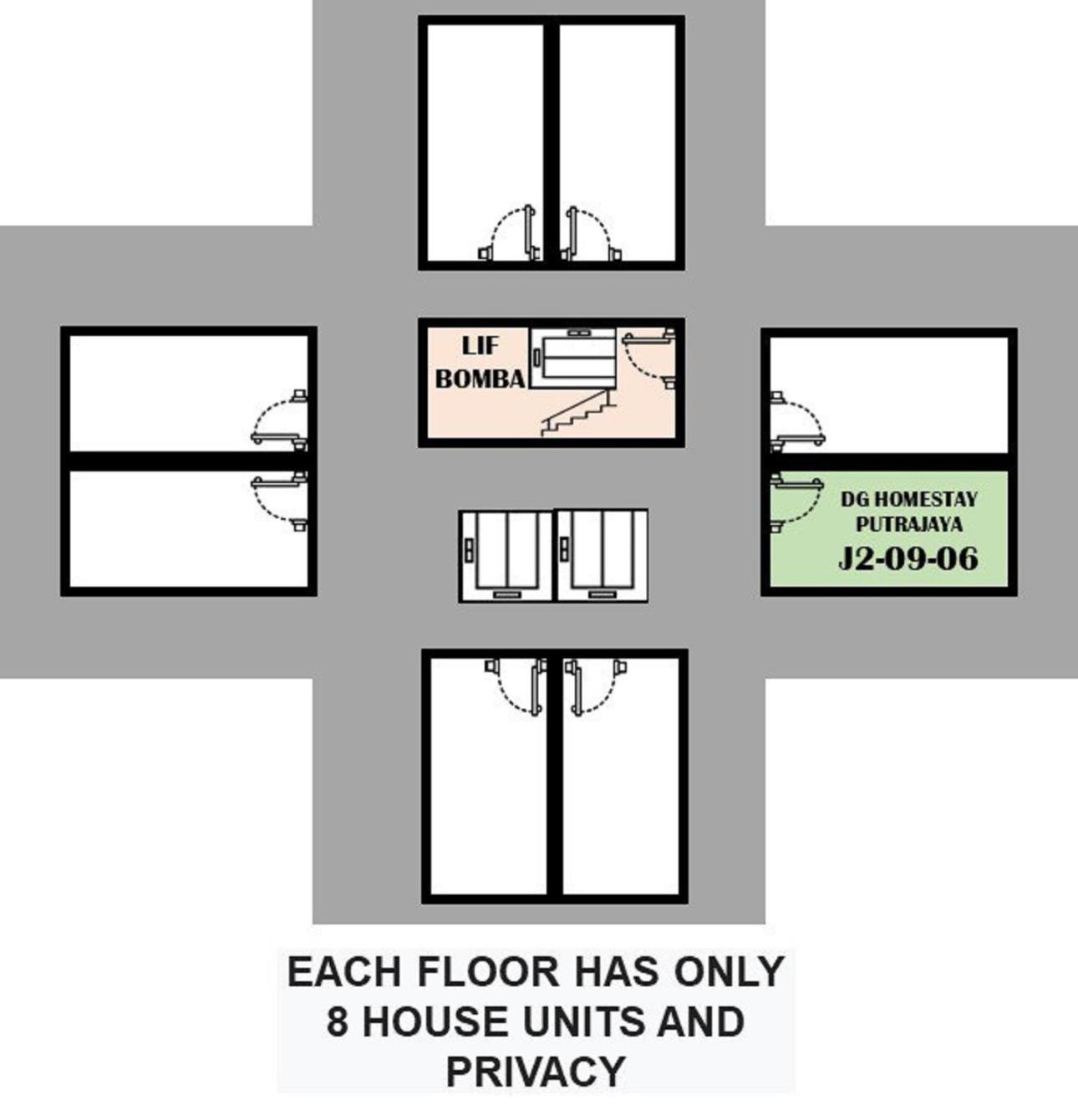 Apartment Dg Homestaymuslim - Near Alamanda *